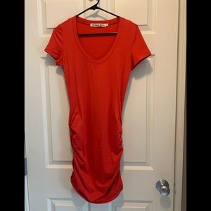 Red Michael Stars dress